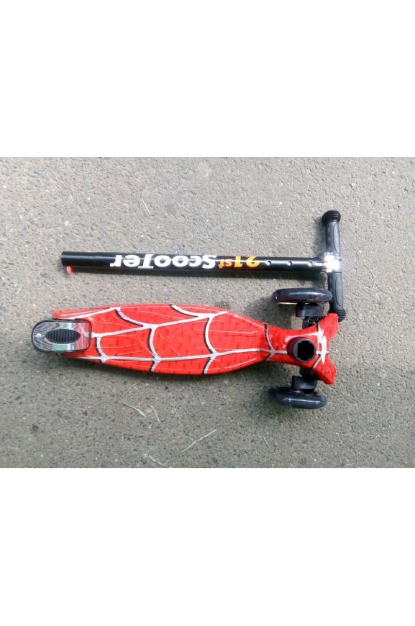 Детский трехколесный самокат 21 st scooter maxi принт