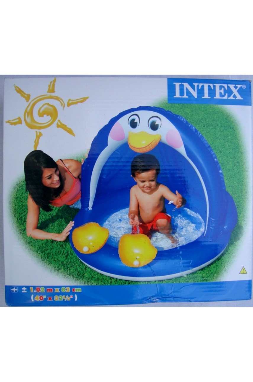 Детский надувной бассейн Intex 57418 Пингвинчик