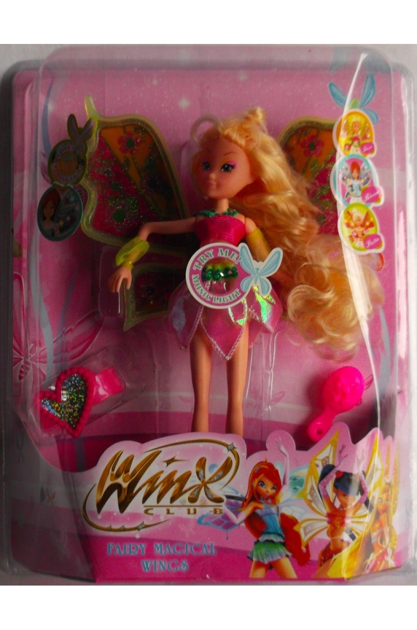 Кукла Winx Flora со светящимися крылышками и музыкой
