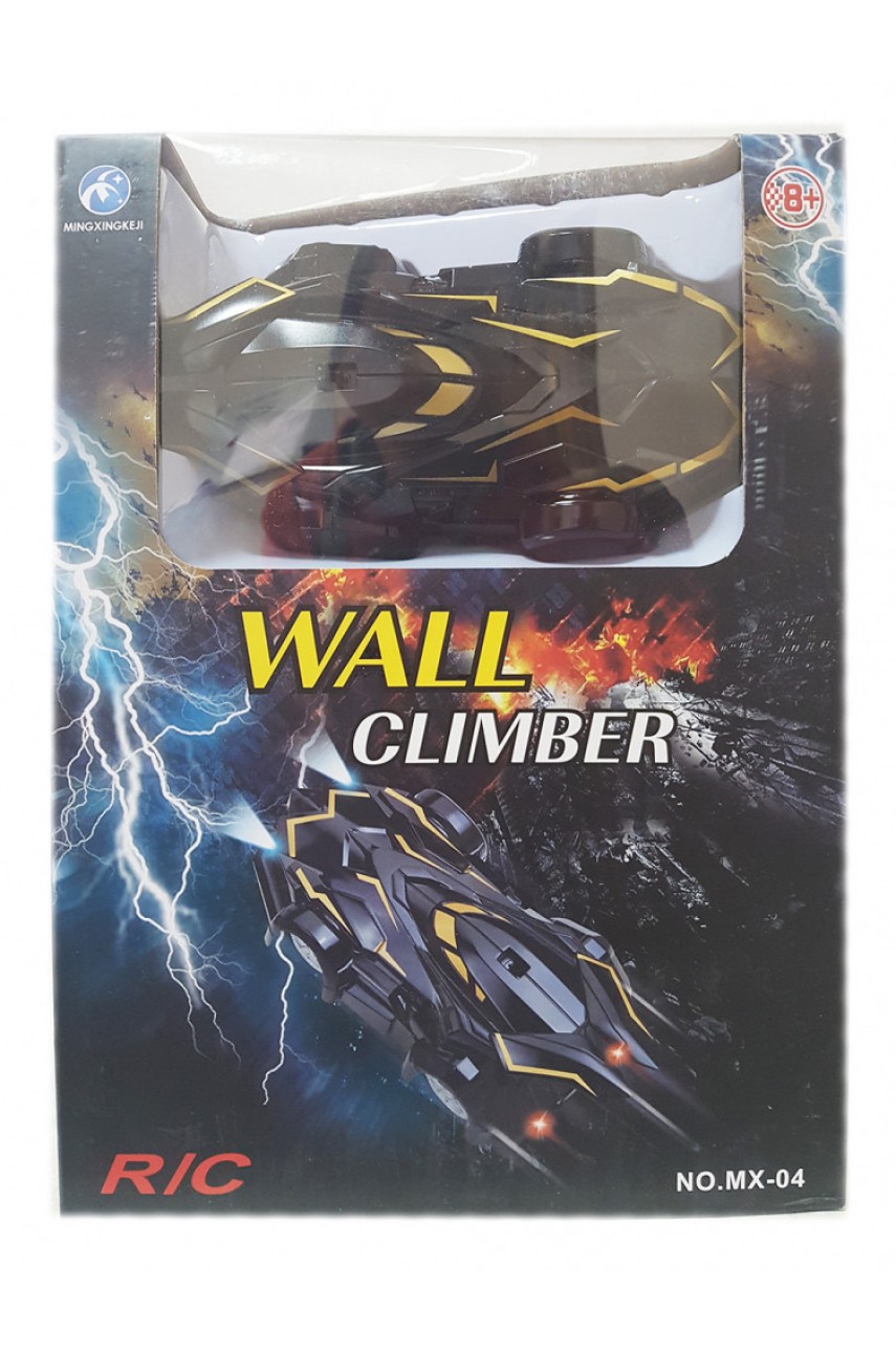 Антигравитационная машинка Wall Climber черная MX-04