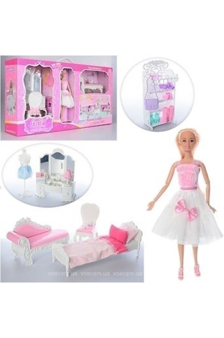 Кукла Анлили с мебелью Комната принцессы 99045 