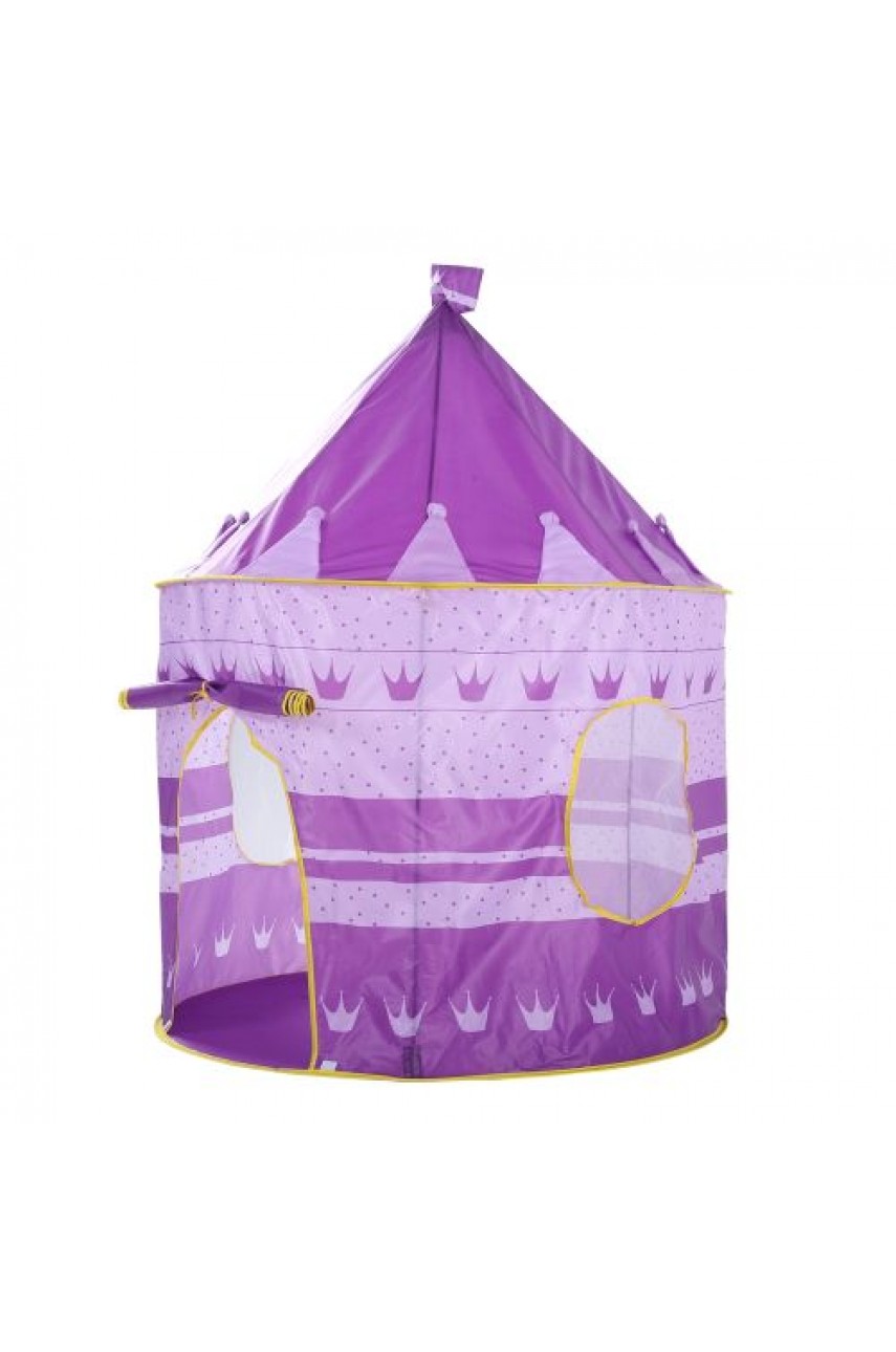 Игровая палатка Замок фиолетовая